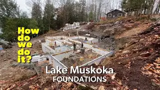 CedarCoast - How Do We Do It? Pouring Concrete Foundations in Muskoka Weather