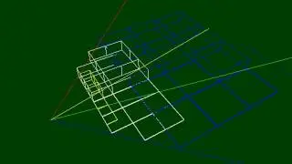 CDLOD Terrain (BoundingBoxes). Vista en tercera persona