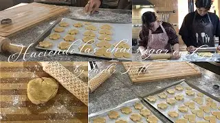 Haciendo las galletitas de Taylor Swift (chai sugar cookies)