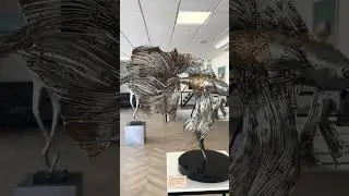 ''AQUATIC ELEGANCE''  #art #interiormaster #viral #sculpture #contemporaryart #fyp #shorts