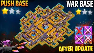 ( TOP 13 )  NEW TH18  TOXIC * + WAR BASE LINK | BEST &Tau;&Eta;18 &Alpha;&Nu;&Tau;&Iota; 2 STAR BASE IN CLASH OF CLANS