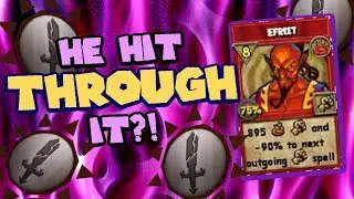 Wizard101 The Rampager Fire PvP: THE BOY WHO HIT THROUGH THE EFREET WEAKNESS