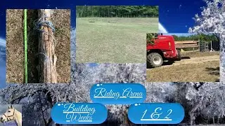 Building My Own DIY Horse Riding Arena! Weeks 1 & 2