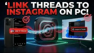 How to Create Threads Account with Instagram (PC | Windows 11)