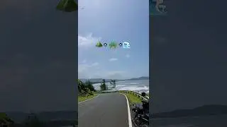 Underrated White Sand Beach 🏖 🇮🇳 #kokan #nature #india #bikelover #bike #ghat [Comment Below]