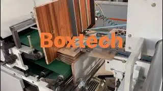 Boxtech folder gluer for Eflute cartons 