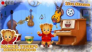 🔴 Daniel Tiger's Neighborhood 🐯 Kids Live Stream 🔴