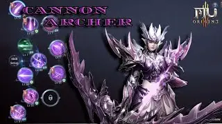 MU Origin 3 | My Cannon Archer PVE Skill build