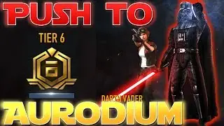 Star Wars Force Arena - Push to Aurodium League - My BEST Darth Deck
