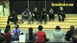 Siena Saints In the Community - Adopt-A-School 2014