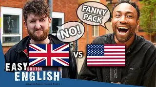 20 BRITISH vs AMERICAN English Words | Easy English 158