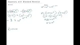 Division with standard notation