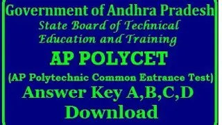 Ap polycet 2019 official answer keys of all sets