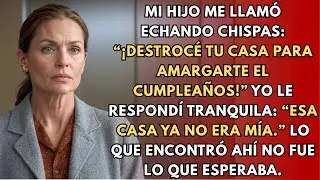 Mi Hijo Destrozó Mi Casa para Amargarme el Cumpleaños… Pero la Sorpresa Fue para Él