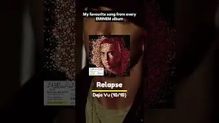 My favourite song from each Eminem album #rap #ranking #eminem #review