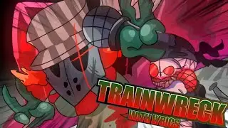 Trainwreck with lyrics| FNF Antipathy cover| FT. @VortexTT36 @ToasterOven22 (#warppipechallenge)