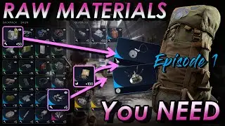 Just 30 Things Craft EVERYTHING in ARC Raiders | Sensors, Seeds & Chemicals | Raw Materials Ep. 1