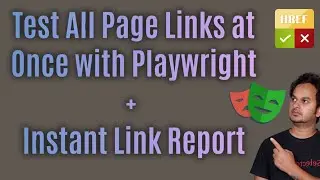 Test All Page Links at Once with Playwright + Instant Link Report #CheckMyLinks