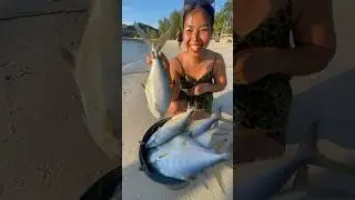 Big Fish💙 #fishing #fish  #kohphangan #thailand #kohphanganthailand #shortsvideo #beach #beachlife