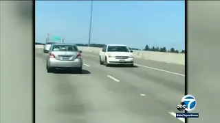 Washington man drives backward on freeway after mechanical problem | ABC7