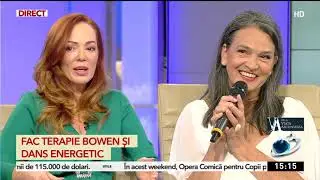 Cântăreaţa Ileana Şipoteanu, la De-a Viaţa Ascunselea: Fac terapie Bowen şi dans energetic