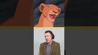 La voix fran&ccedil;aise de Simba adulte, les souvenirs !🎙️🦁 Emmanuel Curtil #LeRoiLion #Shorts