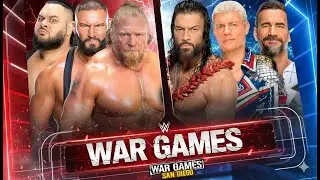 Roman, Cody & CM Punk Team Up! vs Brock Lesnar&rsquo;s Monster Squad &mdash; WWE 2K25 WarGames!
