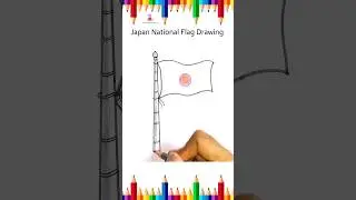 Japan Flag #shortsfeed #shorts #ytshort