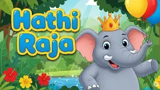 Hathi Raja Kahan Chalay | Most Popular Kids Cartoon Song | Trending Hindi Rhymes