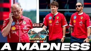 Hamilton & Leclerc set conditions for Ferrari after testing in Bahrain, this is madness