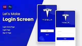 Login and sign in page | Basic Tutorial in Adobe XD (2021)