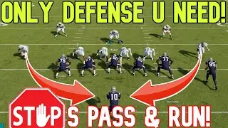 💪 ТОЛЬКО ЗАЩИТА, КОТОРАЯ ВАМ НУЖНА! Лучший блиц и защита базы в Madden NFL 22! 🛑 ОСТАНАВЛИВАЕТ РАЗБЕГ И ПАС!🛑 Советы и хитрости
