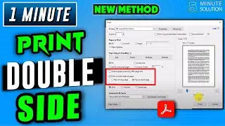 Как распечатать двусторонний PDF-файл 2025 | Учебное пособие по Adobe Acrobat