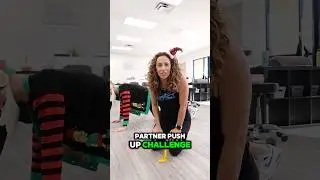 Partner push up challenge 💪🏼 #holidaywellness #physicaltherapy #holidaycountdown #excercise