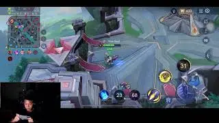 Laville is supported by his teammates freely using skills  | Arena of Valor | Tung Travel