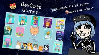 🐾 chill stream time~ just vibin with cozy DevCats games 🩶[DevCats] | !socials