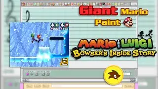Giant Mario Paint - Mario & Luigi: Bowser's Inside Story - Deep Castle (Inside Bowser)
