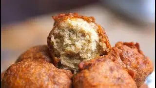 How to make Cekodok pisang/ Fried banana balls / Jemput - Jemput !!!