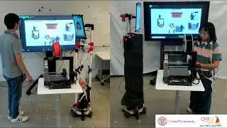 ReMotion: Supporting Remote Collaboration in Open Space with Automatic Robotic Embodiment