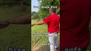 🌿 Farm Land for Sale in Raipur | 10,650 Sqft Amleshwar Plot Near Kharun River