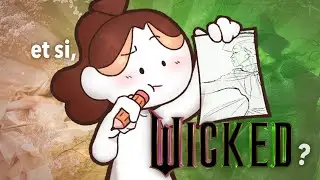 J’ai transformé WICKED en dessin animé