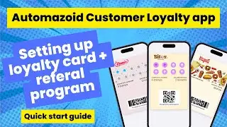 How to Create Your First Stamp Card | Automazoid Loyalty Platform (Part 3)