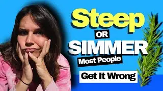 Steep or Simmer? Most People Brew Herbs Wrong 🌿 (Infusion vs. Decoction Explained)
