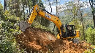 EXTREME Excavation: Carving a Road Through the Impossible Jungle | Excavator Planet
