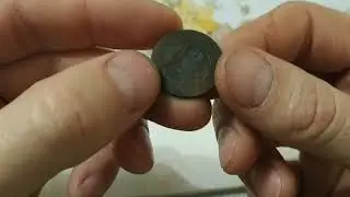 Чистка монет LAN 7 и методом гидролиза.