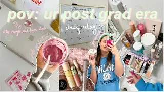 the reality of post grad *DAILY VLOG* | crazy job hunting story time, kindle faves, new month prep!