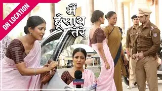 Main Hoon Saath Tere | On Location | Jaanvi Hui Giraftar