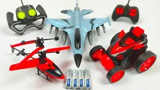 Radio Control Airplane A380 and Remote Control Car Unboxing, helicopter, rc jet plane, rc stunt car,