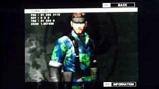 MGS3 Camouflage Download / WonderGOO (Japan Exclusive 1/4) (Snake Eater PS2)