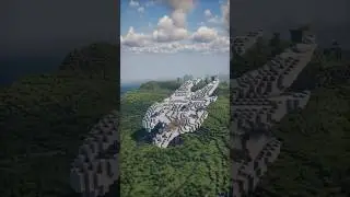 Dragon Skull Portal Minecraft! #shorts #minecraft #building